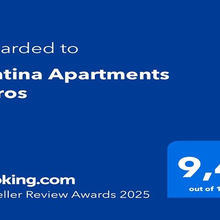 Matina Apartments Tyros المظهر الخارجي الصورة